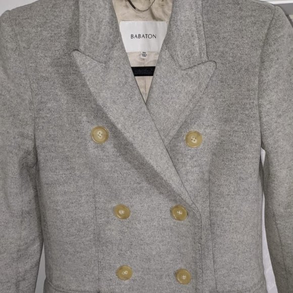 Aritzia Babaton Cashmere/Wool Coat XXS - Picture 5 of 7